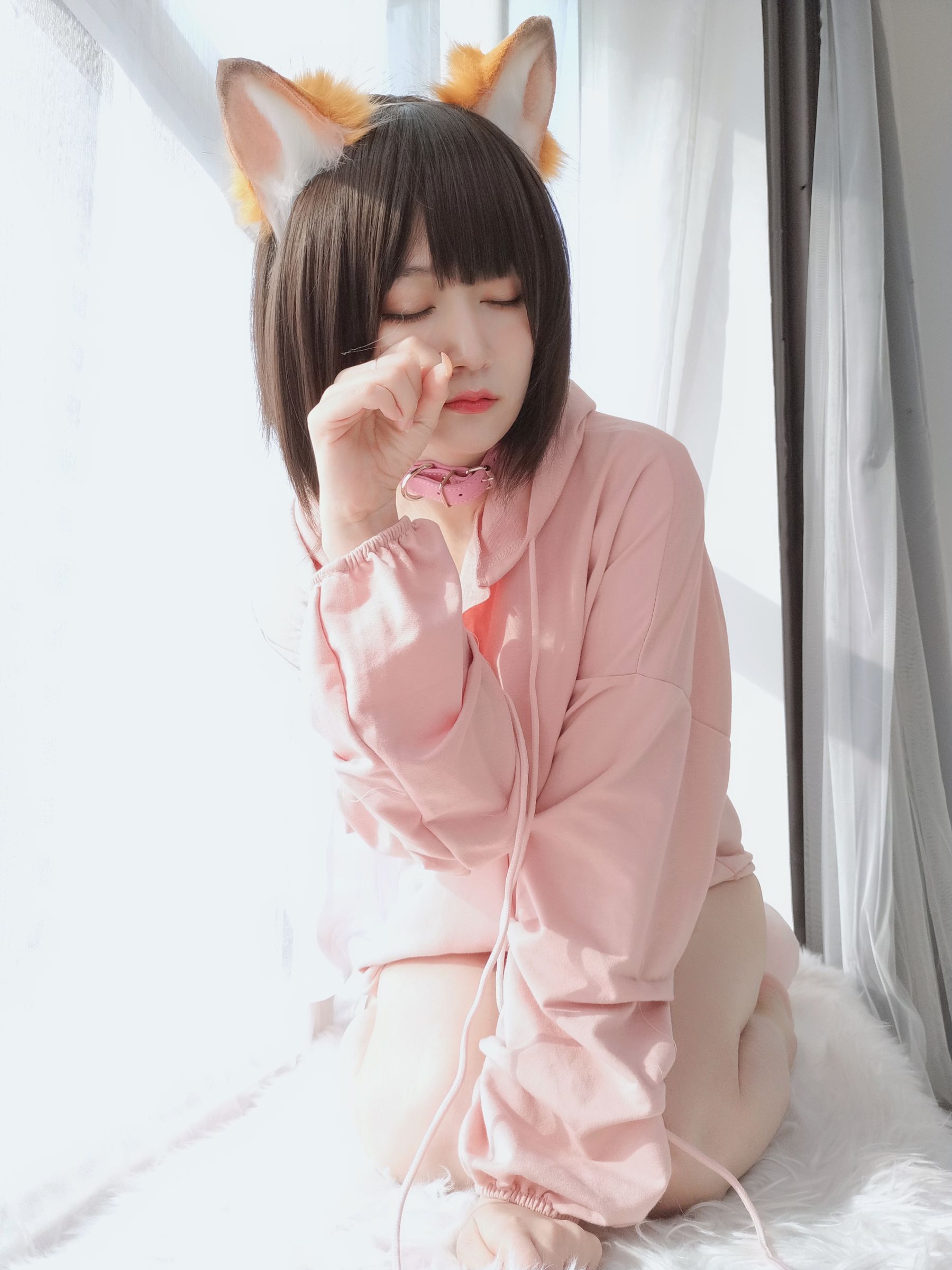 [COS写真]小姐姐白银81–粉红狐狸插图2
